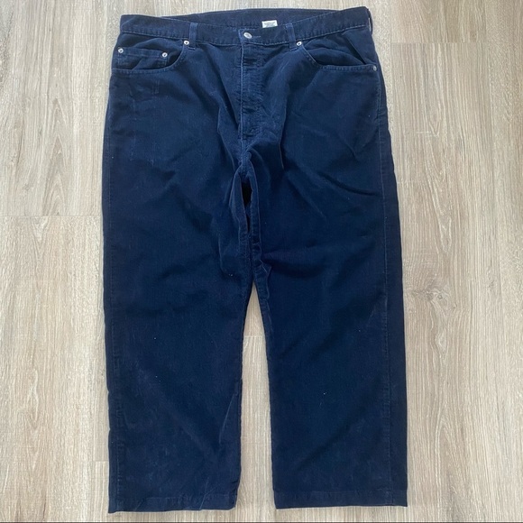 Levi’s 505 Regular Fit Straight Leg Corduroy Pants - Picture 1 of 10